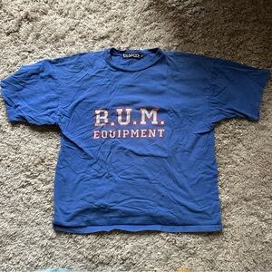 Vintage B.U.M. Equipment Blue T-Shirt